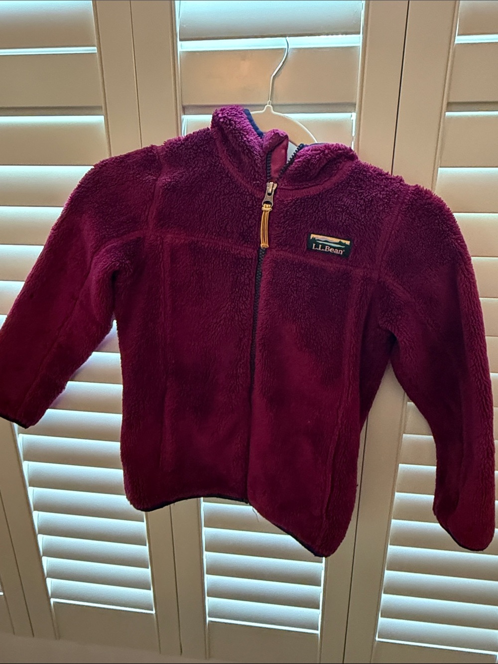 L.L. Bean Kids' Plush Puffer Jacket - Berry